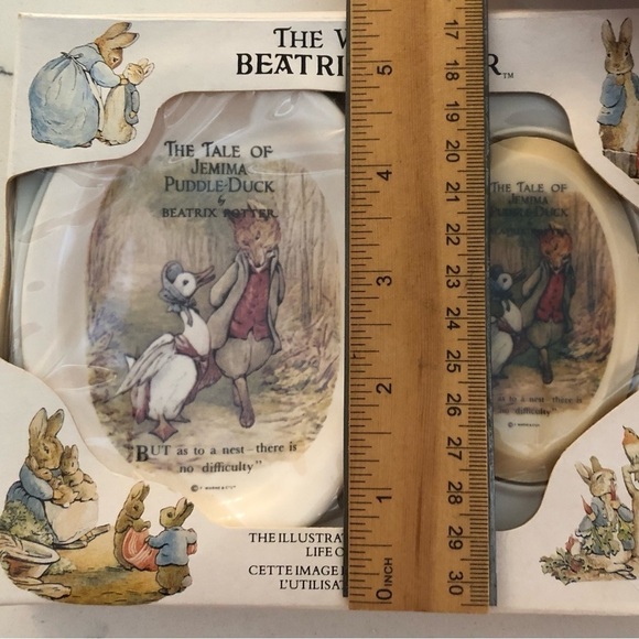 VTG Beatrix Potter Soap Dish & Soap~Jeremiah Puddle Duck in Box - Picture 6 of 8